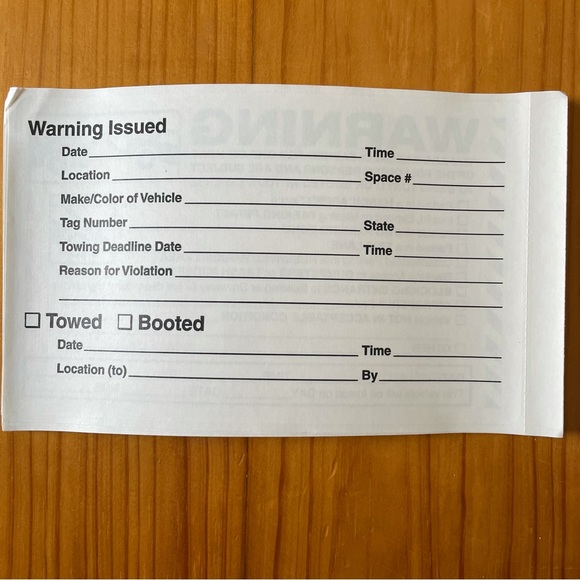 Fake Parking Violation Tickets Stickers - Pack of 33 - Picture 2 of 3